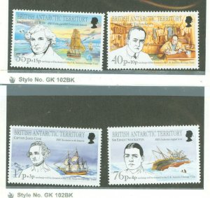 British Antarctic Territory #B1-4 Mint (NH) Single (Complete Set)