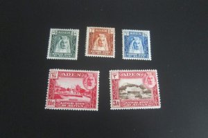 Aden 1942 Sc 1-4,7 MNG