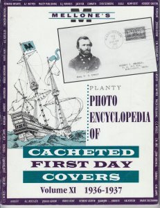 Mellone's Planty Photo Encyclopedia of Cacheted FDCs, Volume XI, 1936-37 issues