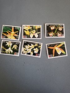 Stamps New Caledonia Scott #741-6 never hinged