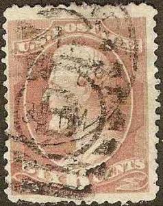 US - #208 -Used- 1882 - Lincoln - 6c - SCV-110.00