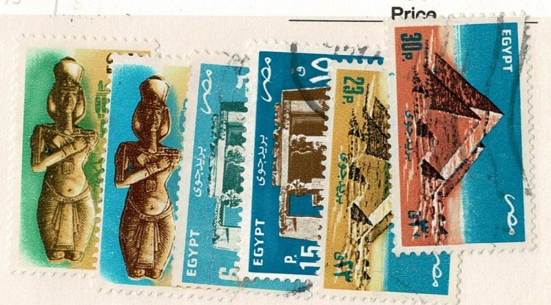 Egypt #C177-82 used complete airs