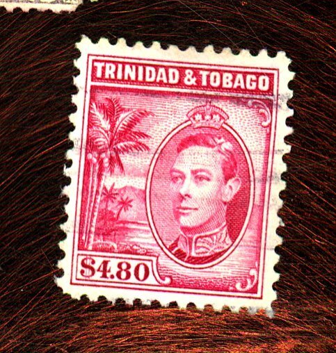 TRINIDAD TOBAGO #83 USED FVF Cat $19