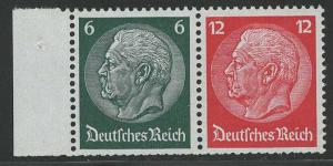 Germany Scott # 419, 422, mint nh, se-tenant, Mi# W62