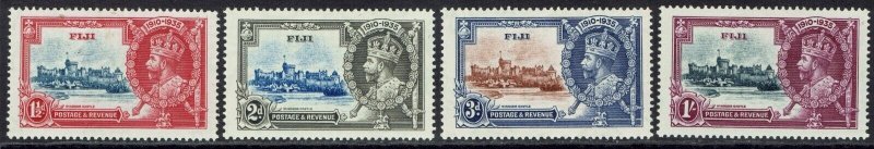 FIJI 1935 KGV SILVER JUBILEE SET