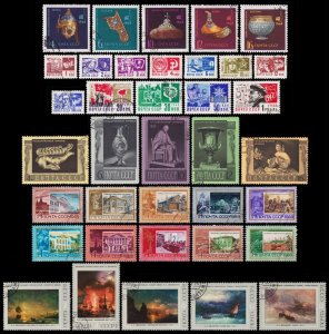 Russia Scott 2987 -- 4182 (1964-74) CTO VF Complete Sets, CV $10.10 C