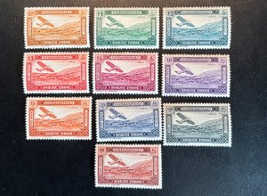 French Colonies-Syria Scott# C57-66 hinged