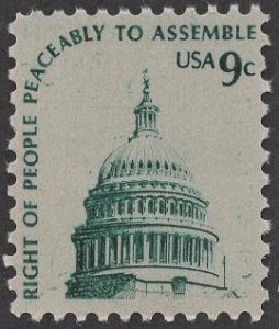 US 1591 MNH VF 9 Cent Capitol