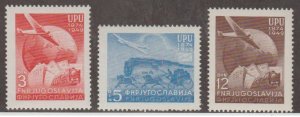 Yugoslavia Scott #265-266-267 Stamps - Mint NH Set