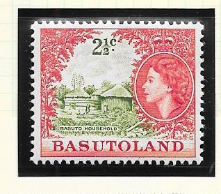 Basutoland  #88   2 1/2c carmine & olive green (MNH) CV $0.25