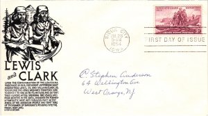 #1063 Lewis and Clark – Anderson Cachet Addressed to Anderson SCand