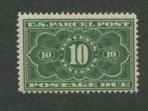 1913 United States Parcel Post Postage Due Stamp #JQ4 Mint Light Hinged F/VF OG 