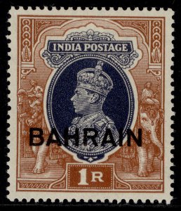 BAHRAIN GVI SG32, 1r grey & red-brown, M MINT. Cat £10.