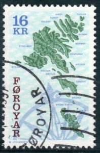 Faroe Islands  #306  Used CV $5.50