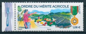 France Stamps 2021 MNH Order of Agricultural Merit Agriculture Nature 1v Set