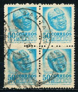 Mexico #863 Block of 4 Used