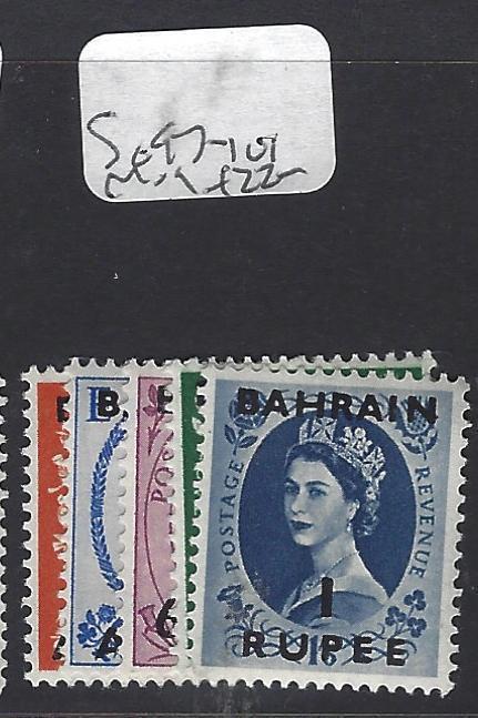 BAHRAIN (PP2709B)  ON GB  QEII   SG 97-101   MOG