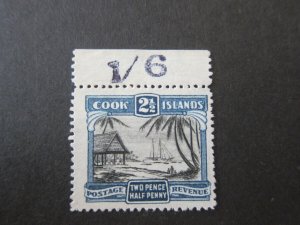 Cook Islands 1933 Sc 94 MNG