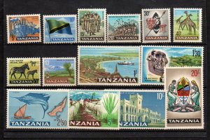 Tanzania 5-18 Set Mint hinged