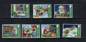 Guernsey: 2013, Santa Got Stuck Up the Chimney,  MNH set 