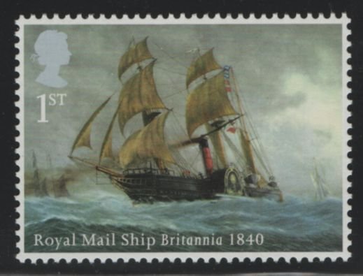 Great Britain 2013 MNH Sc 3220 1st Britannia 1840 Merchant Navy Ship