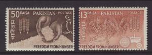 Pakistan 176-177 Freedom From Hunger MNH VF
