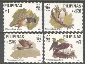 1991 Philippines 2038-2041 WWF 14,00 €