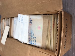 WW, BRITISH COLONIES, 81 Long Boxes Enormous Accumulation of Stamps, 300k +