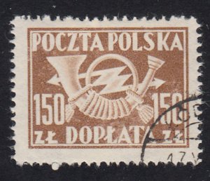 Poland - 1949 - SC J115 - Used - High value