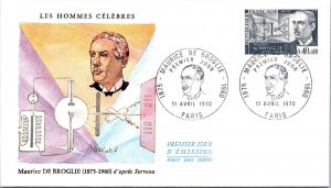 FDC France 1970 - Maurice De Broglie (1875-1960) - Paris - F37411