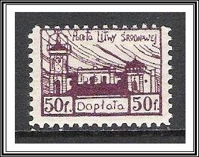 Central Lithuania #J1 Postage Due MHR