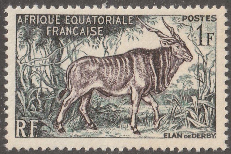 Africa, stamp, Scott#195, Elan,  #F-195