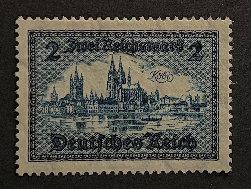 GERMANY SC#387 SUPERB MNH OG PERFECTLY CENTRED FULL PERFS GEM!!!