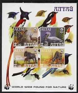 ALTAI - 1998 -  Birds - Imperf Souv Sheet - Mint Never Hinged - Private Issue