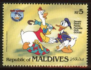 Maldive Islands Scott 1045a MNH** 1984 Donald Duck stamp