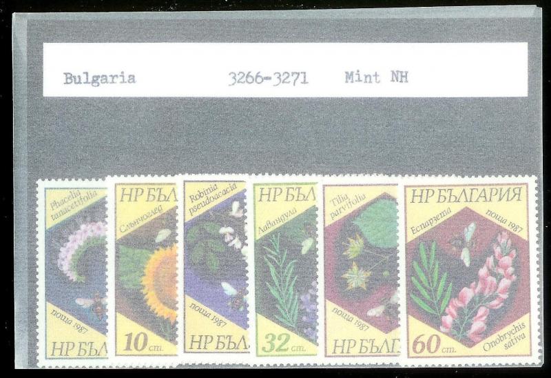 BULGARIA Sc#3266-3271 Complete MINT NEVER HINGED Set