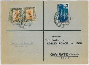 36447 colonies - Postal history: LIBIA \TRIPOLITANIA - mixed postage -