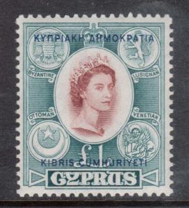 Cyprus #197 VF Mint