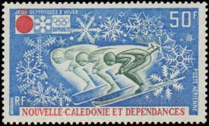 New Caledonia  #C86, Complete Set, 1972, Olympics, Never Hinged