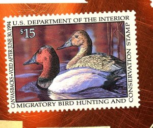 RW60 MINT VF NH Cat $28