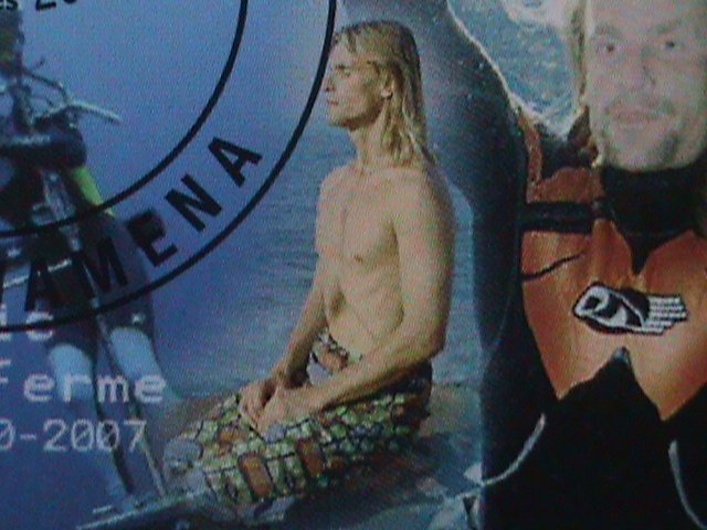 CHAD STAMP 2008 SC# 1510 COLORFUL  JOURNEY TO UNDER WATER WORLD -HAYDEN HIRSCH