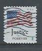  4709  Flag for Justice BP single thin paper