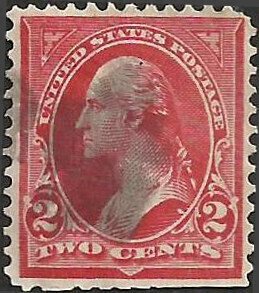 # 279bd Used FAULT Orange Red George Washington