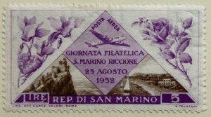 AlexStamps SAN MARINO #C85 SUPERB Mint 