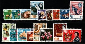 FIJI SG371/87 1968 DEFINITIVE SET FINE USED