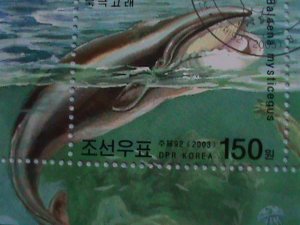 ​KOREA 2003 SC# 4323 ARCTIC & ANTARCTIC ANIMALS-CTO SHEET-VERY FINE