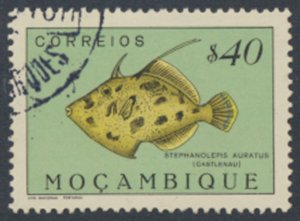 Mozambique   SC# 337  CTO   Fish   see details & scans 