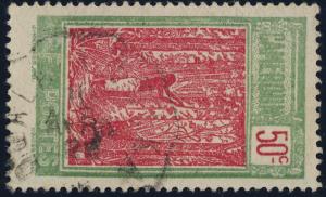 CAMEROUN - 192? (11/4) Cachet CONVOYEUR-LIGNE  DUALA A ESEKA  sur n°119