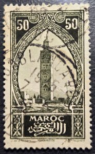 Stamp French Morocco 1917 Koutoubiah, Marakesh A12 #67 used