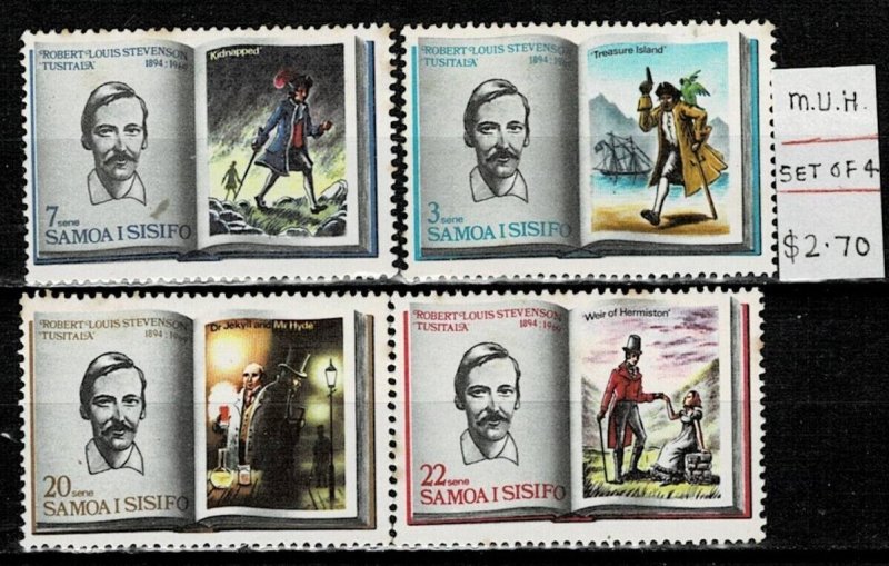 SAMOA 1969 ROBERT LOUIS STEVENSON MNH